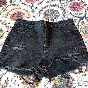Cutoff Jean Shorts